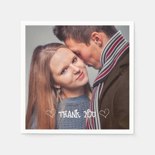 カスタムタイポグラフィナプキン スタンダードカクテルナプキン (正面)