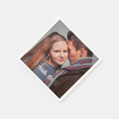 カスタムタイポグラフィナプキン スタンダードカクテルナプキン (角)