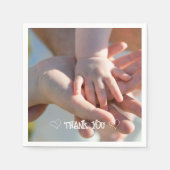 カスタムタイポグラフィナプキン スタンダードカクテルナプキン (正面)