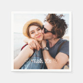 カスタムタイポグラフィナプキン スタンダードカクテルナプキン (正面)