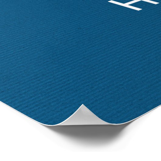 カスタムタイポグラフィポスター、感動的引用文 ポスター (角)