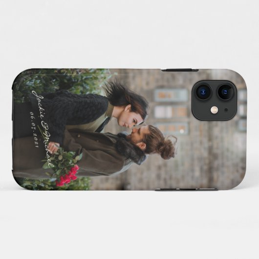 カスタムタイポグラフィiPhone / iPadケース Case-Mate iPhoneケース (裏面(横))