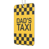 カスタムタクシーパーソナライズされた名 カーエアーフレッシュナー (左)