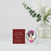カスタムタトゥー名刺 名刺 (スタンド正面)