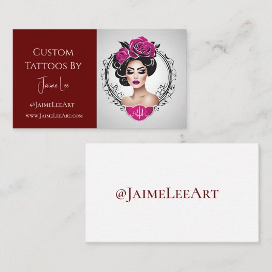カスタムタトゥー名刺 名刺 (正面/裏面)