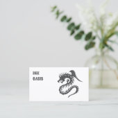 カスタムタトゥー店 名刺 (スタンド正面)