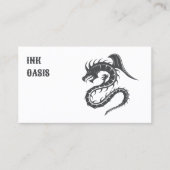 カスタムタトゥー店 名刺 (正面)