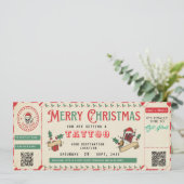 カスタムタトゥー ギフトカード チケット 証明書 クーポン 招待状 (スタンド正面)