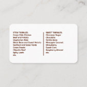 カスタムタマレス 名刺 (裏面)