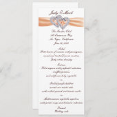 カスタムタンジェリンハートメニューカード メニュー (正面/裏面)