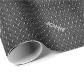 カスタムダイヤモンド金属プレート包装紙 ラッピングペーパー (ロールコーナー)