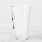 カスタムダウンザラビットホールブルーバニー タンブラーグラス (左)