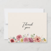 カスタムダスティバラ サンキューカード (正面)