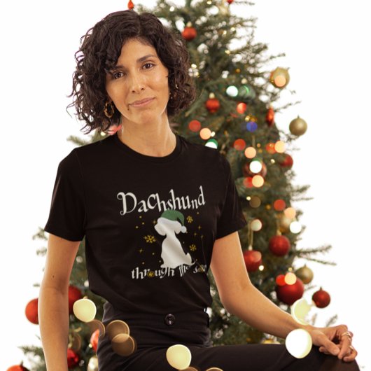 カスタムダックスシュント・ソーセージ犬ママ、ドキシーママ/パパ Tシャツ