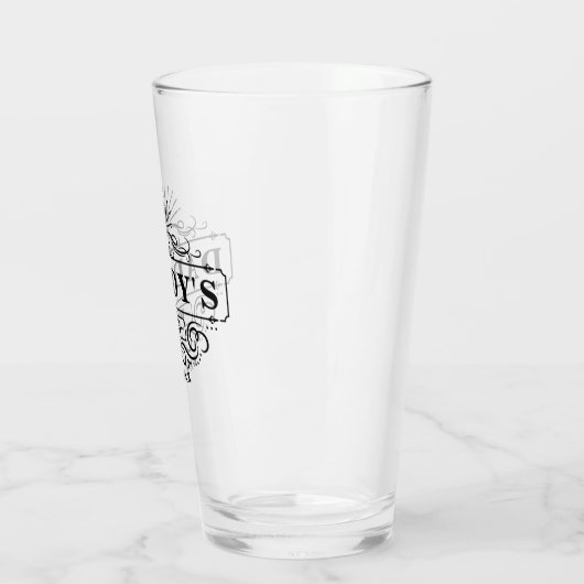 カスタムダディのパブ年立ガラス タンブラーグラス (左)