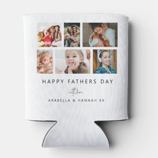 カスタムダディ12フォトコラージュ 缶クーラー (裏面)