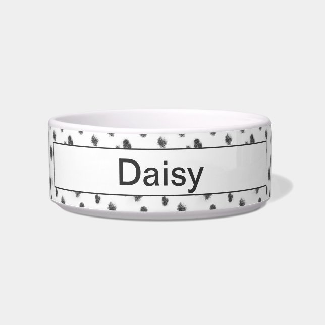 カスタムダルマティアンファーペットボウル ボウル (正面)