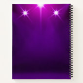 カスタムダンサーキッズノートブック ノートブック (裏面)