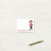 カスタムダンススクールスタジオヒップホップクラスダンサー ポストイット (デスク上)