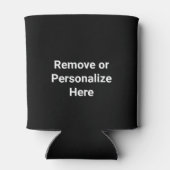 カスタムダークカラートークバーディ私にゴルフ 缶クーラー (裏面)