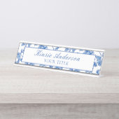 カスタムチエレガントノイスリー デスクネームプレート (正面)