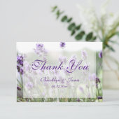 カスタムチニーラベンダーボヘミアンサンキューカード サンキューカード (スタンド正面)