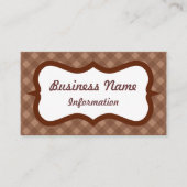カスタムチョコレートジンガム名刺 名刺 (正面)