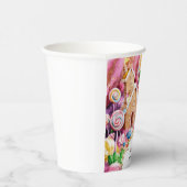 カスタムチルドレンズキャンディランド誕生日 紙コップ (右)