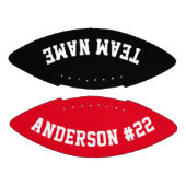 カスタムチームとプレイヤーの名前、番号、色 アメリカンフットボール (パネル)