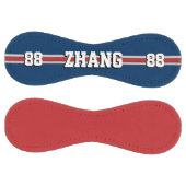 カスタムチームの色のプレイヤー名 ソフトボール (パネル)