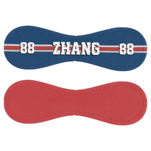 カスタムチームの色のプレイヤー名 ソフトボール (パネル)