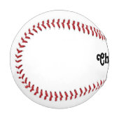 カスタムチームコーチクラブパパ名 野球ボール (正面左)