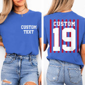カスタムチームシャツ(前面・背面デザイン) Tシャツ
