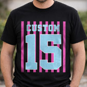 カスタムチーム名と背番号 スポーツジャージーTシャツ Tシャツ