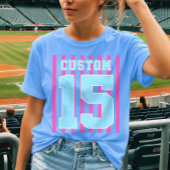 カスタムチーム名と背番号 スポーツジャージーTシャツ Tシャツ
