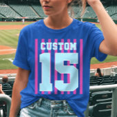カスタムチーム名と背番号 スポーツジャージーTシャツ Tシャツ