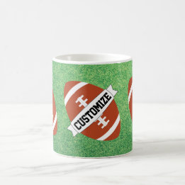 カスタムチーム名サッカーファンまたはコーチコーヒーマグ コーヒーマグカップ