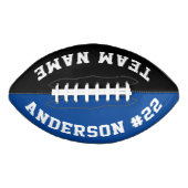 カスタムチーム名、プレイヤー名、および番号 アメリカンフットボール (正面)