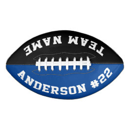 カスタムチーム名、プレイヤー名、および番号 アメリカンフットボール