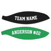 カスタムチーム名、プレイヤー名、番号、色 バスケットボール (パネル)