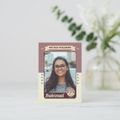 カスタムチーム花嫁トレーディングカード、花嫁の贈り物 コーリングカード (スタンド正面)