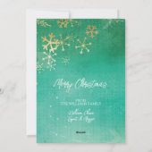 カスタムツーショットクリスマス シーズンカード (裏面)