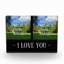 カスタムツーフォトラブユータイポグラフィ フォトブロック