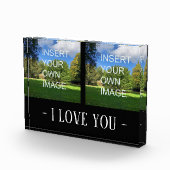 カスタムツーフォトラブユータイポグラフィ フォトブロック (右)