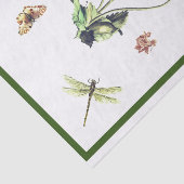 カスタムティッシュペーパーケシと昆虫 薄葉紙 (詳細)