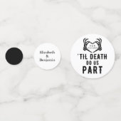 カスタムティルデス結婚スケルトン コンフェッティ (裏面)