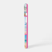 カスタムテキスト入りフォトコラージュiPhoneケース iPhone 16ケース (左側面)