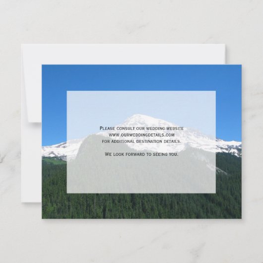 カスタムテキスト招待状 招待状 (正面)