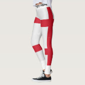カスタムテキスト イングランド サッカーファン レギンス (左)