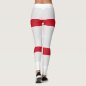 カスタムテキスト イングランド サッカーファン レギンス (裏面)